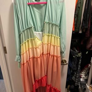 Rainbow dress